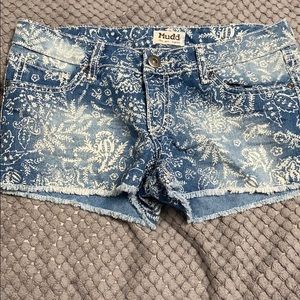 Jean shorts